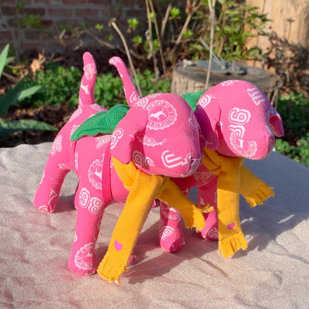 Cute 2000’s Victoria’s Secret Pink dogs!
